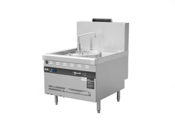 燃气环保单头煮面炉